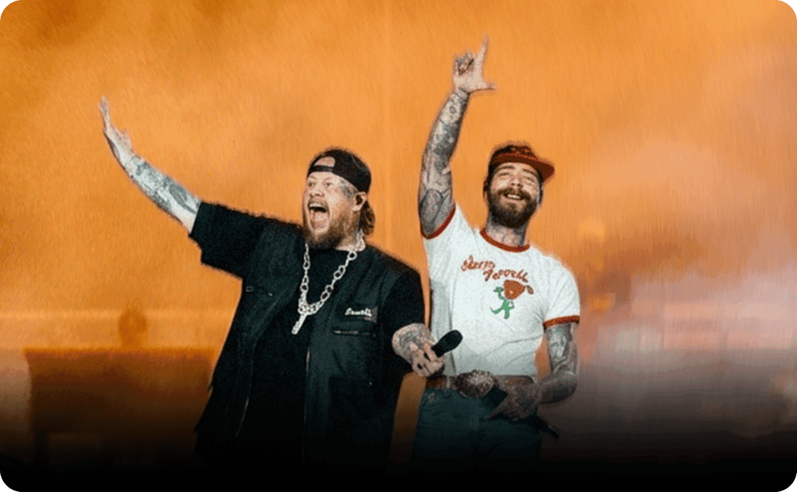 Post Malone with Jelly Roll